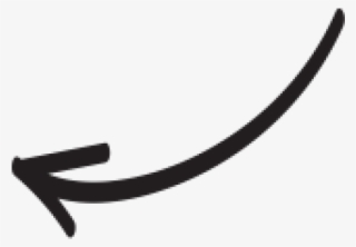 Black Hand Drawn Arrow