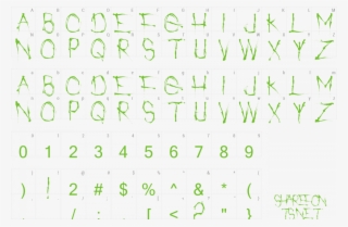 Font Watch People Die - Number