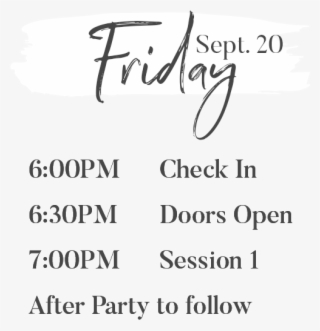 Brave 19 Schedule Separated Friday - Handwriting