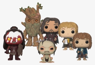 Funko Movies Lotr Aragorn Lurtz Pippin Merry Gollum - Smaug Funko Pop