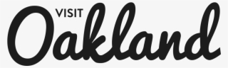 Visit Oakland Logo Square - Calligraphy