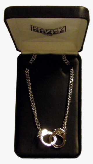 Nancy Grace Handcuff Necklace - Handcuff Necklace Sterling Silver