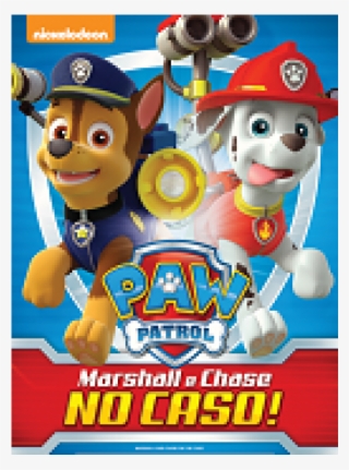 Esgotado Dvd Paw Patrol - Chase And Marshall Paw Patrol