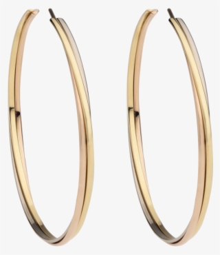 Round Gold Earring - Bangle