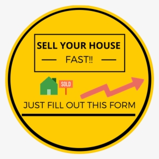Sell Home Fast Call To Action - Circle