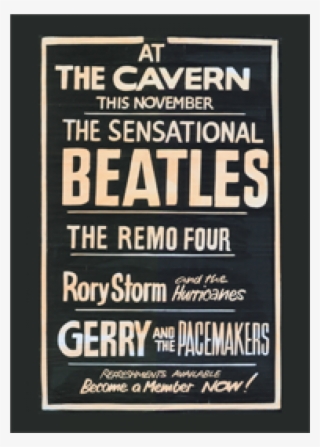 Beatles Poster Png - Affiche Concert Beatles