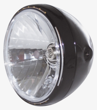 Headlight 7 Inch Side Mount Black E-mark - Track Lighting