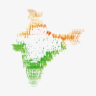 India Map Png Pic - Happy Independence Day India Png