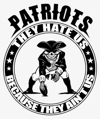 Pat Patriot High Res Vector Stencil Airbrush Vinyl - High Resolution Patriots Logo