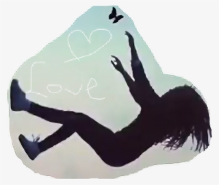 Love Loveyou Fallen Angel Butterfly Heart - Illustration