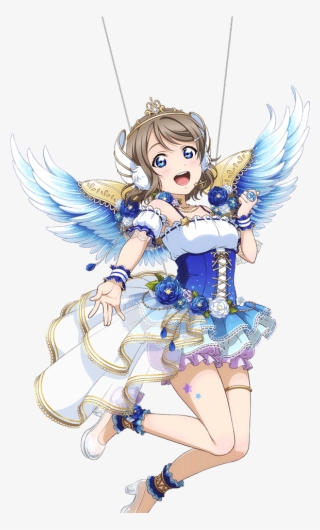 Love You Transparent Watanabe Live Card - Love Live Sunshine Angel