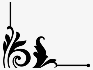 Ornamental Clipart Corner - Ornament Vector