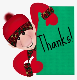 Elf Peeking Thankslp2017 - Illustration