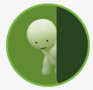 Smiski Series 1 Peeking Down Gid - Circle