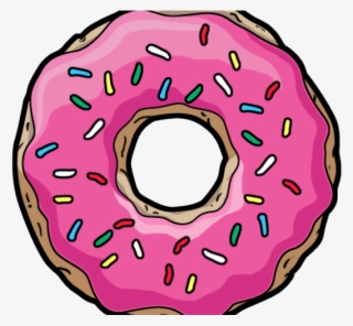 Drawn Doughnut Png Tumblr Transparent - Donut Simpsons - 500x500 PNG ...