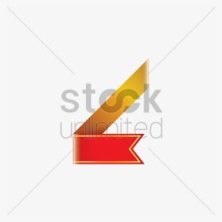 Red Ribbon Banner Png - Number