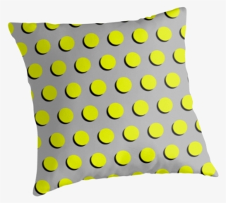 Dots, Classic, Fluro, Neon, Bright, Summer, Pattern - Throw Pillow