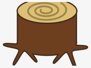 Cartoon Christmas Tree Trunk