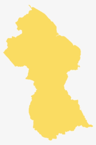Map Of Guyana, Ten Regions - Map Of Guyana Showing