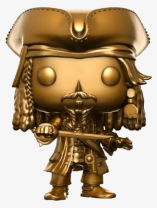 Funko Pop Pirates Of The Caribbean Jack Sparrow (273) - Funko Pop Jack Sparrow Gold