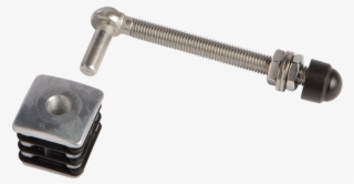 Hinge Set With Aluminium Plugs For Garden Gates - Charnière Portillon