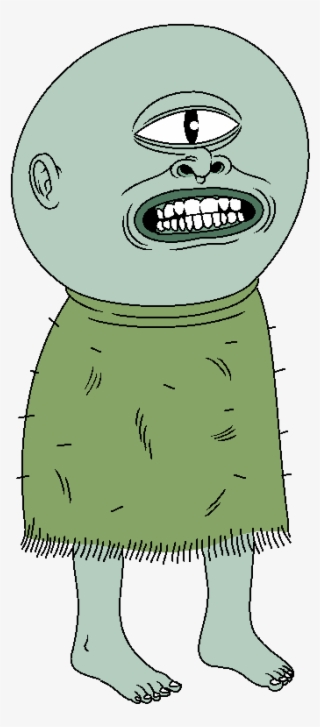 Harmless Cyclops - Cartoon