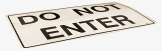 Do Not Enter Decal - Graphics
