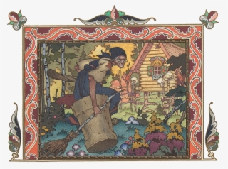 Boris Zvorykin Russian Fairy Tales Redcapetales - Boris Zvorykin Baba Yaga