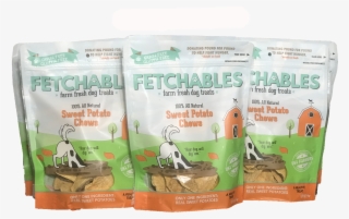 Fetchables Sweet Potato Dog Chews - Rhinoceros
