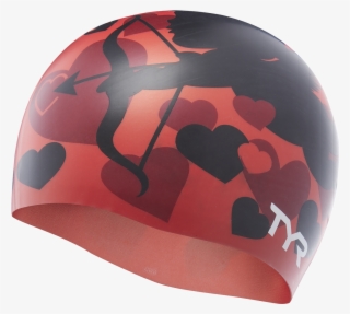Tyr Valentines Day Adult Swim Cap - Tyr Collegiate Silicone Caps