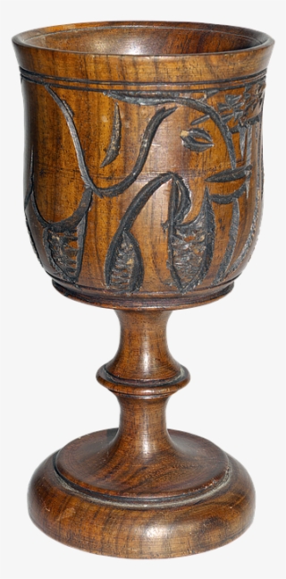 Cup, Drinking Cup, Vessel, Wood Chalice, Wood, Isolated - Coupe A Boire Antique