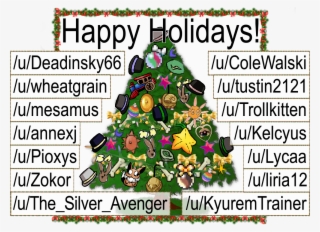Happy Holidays Tpp From The Tpp Holiday Collab - Christmas Tree