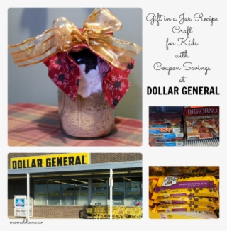 Gift In A Jar Recipe Craft For Kids With Coupon Savings - Dollar General