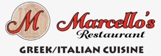 Marcellos Restaurant Logo Final-2018f - Calligraphy