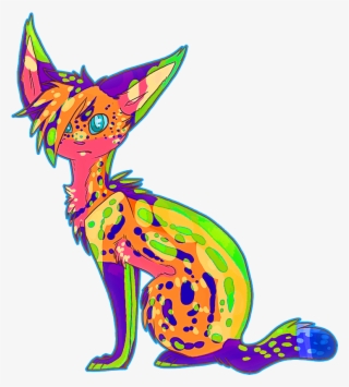 Serval Serval - Latios - Illustration