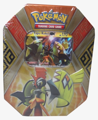 Pokemon Tapu Koko Gx Tin Box Englisch - Carta Pokemon Tapu Koko