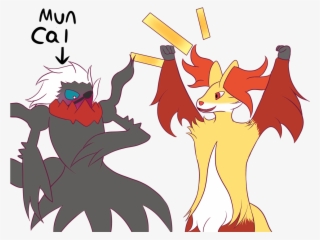 @dailydelphox Alright So Earlier In The Night Delphox - Cartoon