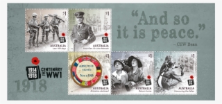 Minisheet Minisheet - World War I