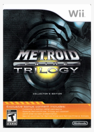 Metroid Prime Trilogy Cover