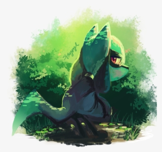 Pokémon- Riolu - Pokemon Riolu Fan Art