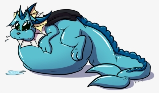 Waterlogged Virporeon - Cartoon