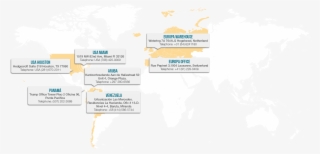 Our Main Office Is Located Miami, Usa, Where We Also - World Map