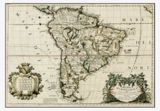 Mapa De Coronelli, - America