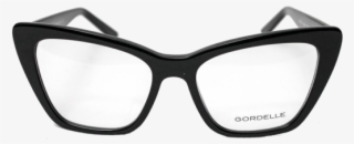 Gotham Black Front - Saint Laurent Cat Eye Optical Red