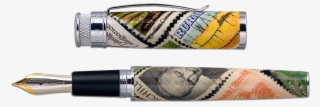 <3 This Pen It Is Made With Actual Canceled Stamps - Eye Liner
