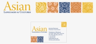 Id For The Asian Languages & Cultures Department At - Graphic Design