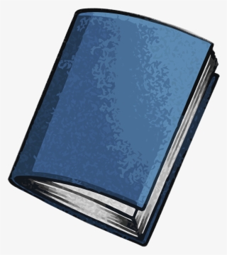 Blue Softbound Book - Book Cover