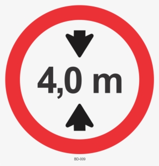 Placa De Regulamentação Altura Máxima Permitida - Placa De Altura Máxima Permitida