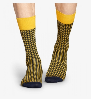 Dressed Basket Weave Sock - Wool