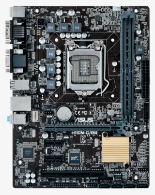 Placa Mae Asus Hm C Br Ddr Terabyteshop - Placa Mãe Asus H110m C Br